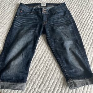 Hudson cropped jorts